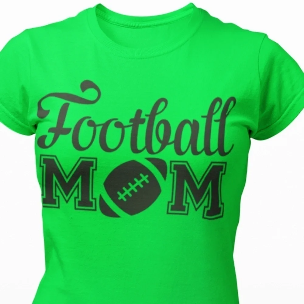 Football Mom Tee‎ - Picture 2 of 3